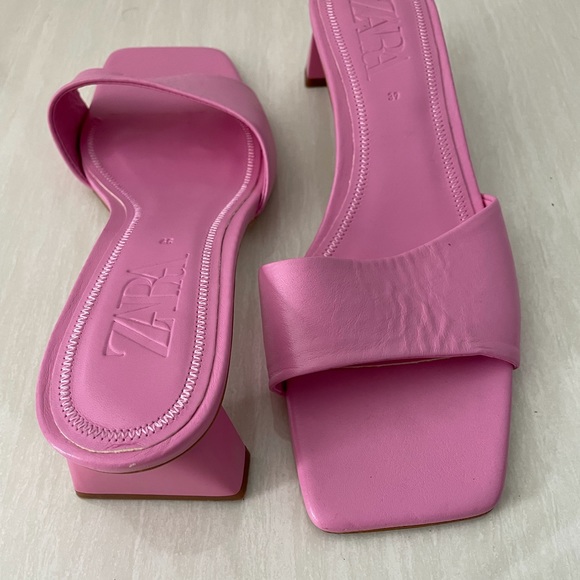 Zara pink sandal